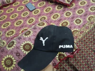 Puma Stylish Black Cap For Sale - Good Condition