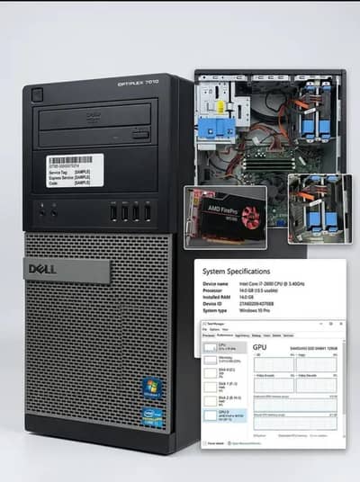 Intel Corei7 | 14 gb ram | 4 gb GPU | SSD + HDD | Smooth performance