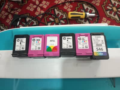 printer and  ink cartridge new used