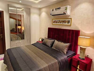 One Bed Apartment Furnished For Rent In Iqbal Block Like New Family Building