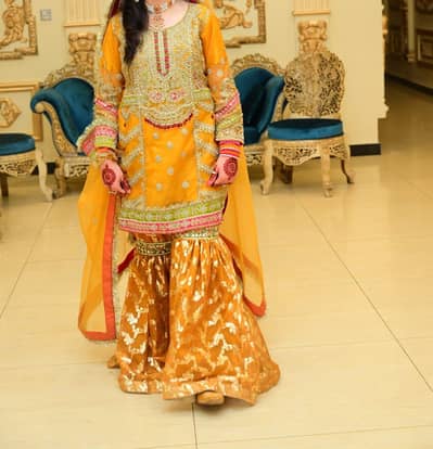 Bridal Mehndi Dress
