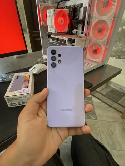 Samsung Mobile A32 Purple 128, 10/10 condition 0328 4953796