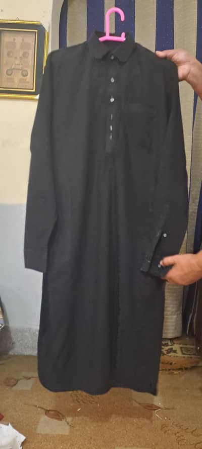 Black cotton dress brand new for sale urgent size small ha whtsapp cnt