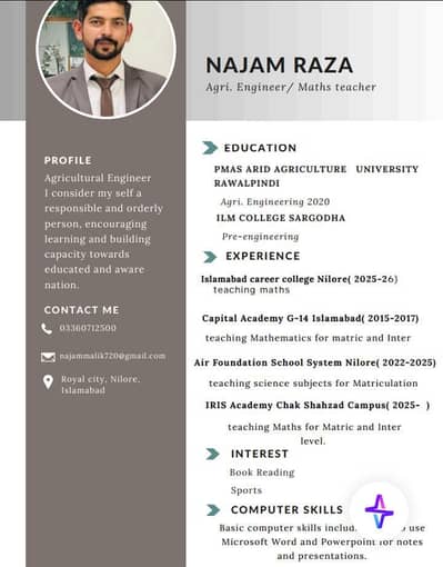 Physics and Maths tutor