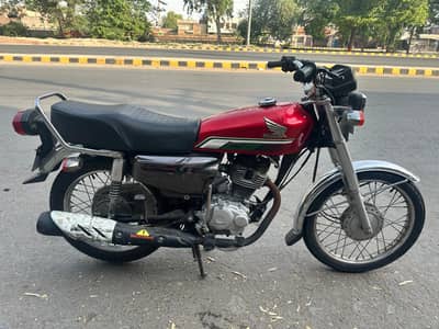 Honda cg 125 self start