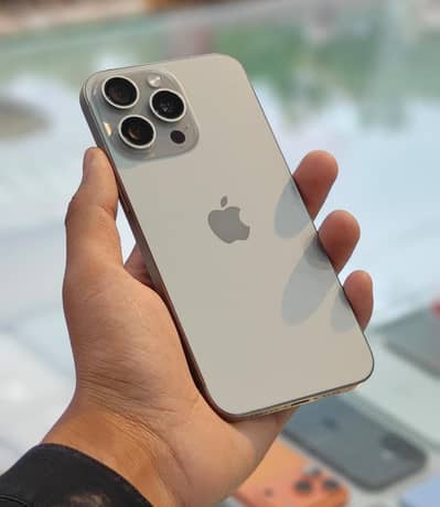 iPhone 15 Pro Max 256GB pta Approved  84% Health only phone
