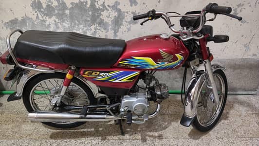 Honda CD 70 2021 First Owner Excellent Condition 100 Percent Geniune