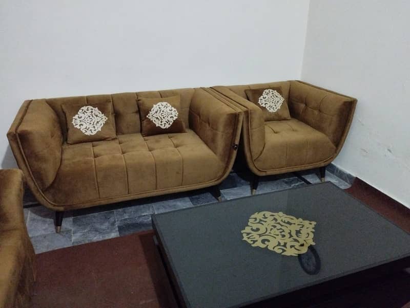 6 Seater Sofa Set || SOLID WOODEN SOFAS SET | SOFA SET 9