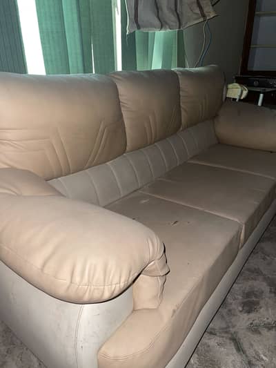 Leather Sofa Set for Sale (3+2+1 Seater)