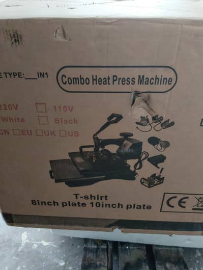 Combo Heat Press Machine