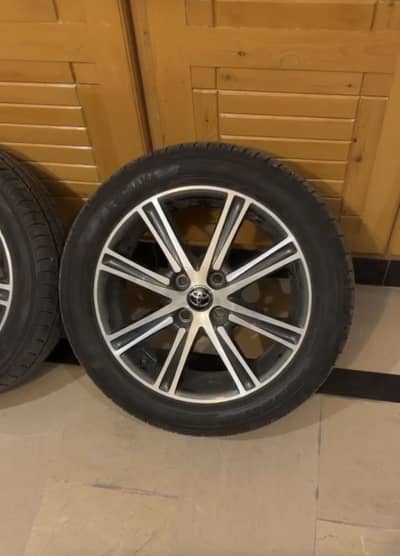 Toyota Axio WXB 2017 Rims, 16 inches 4 nuts Rims
