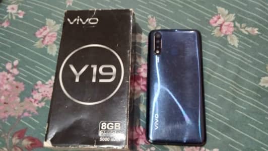 Vivo Y19 (Storage): 8 256gb (Colour): Blue In Good Condition