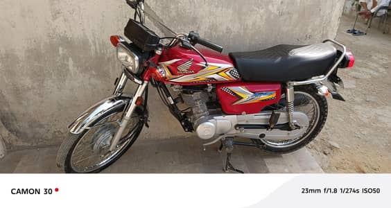 Honda cg125 2025 6th month
