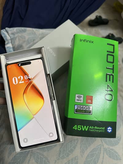Infinix Note 40 (12Gb ram 256Gb) Wireless Charge All oky