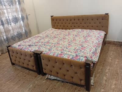 used neat king bed for sale without mattress