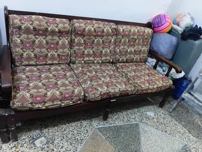 3 Seater Sofa 100% Pure Wodden