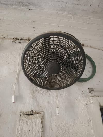 2 DC bracket fans for sale