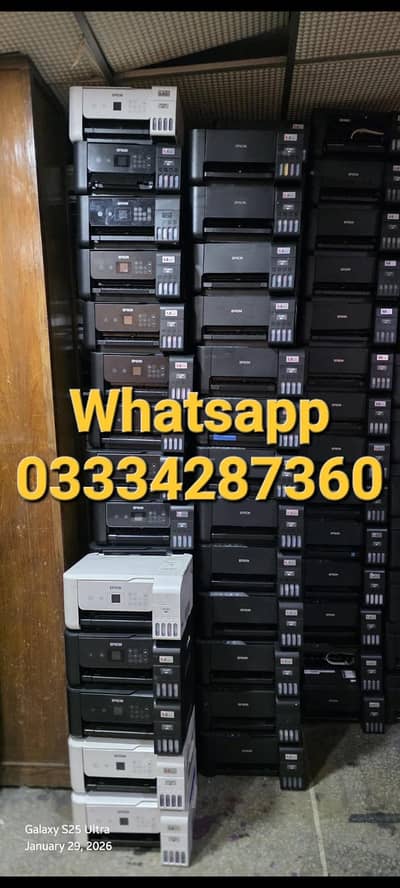 EPSON Ecotank Printer with WiFi with Backup