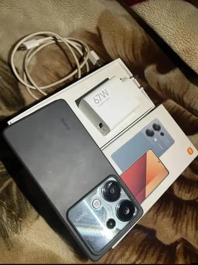 Redmi note 13 pro box charger sath hy