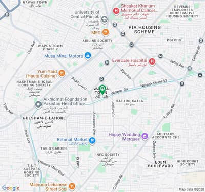 40 MARLA Pair Of One Kanal Plot On WAPDA Phase-1 Main Boulevard