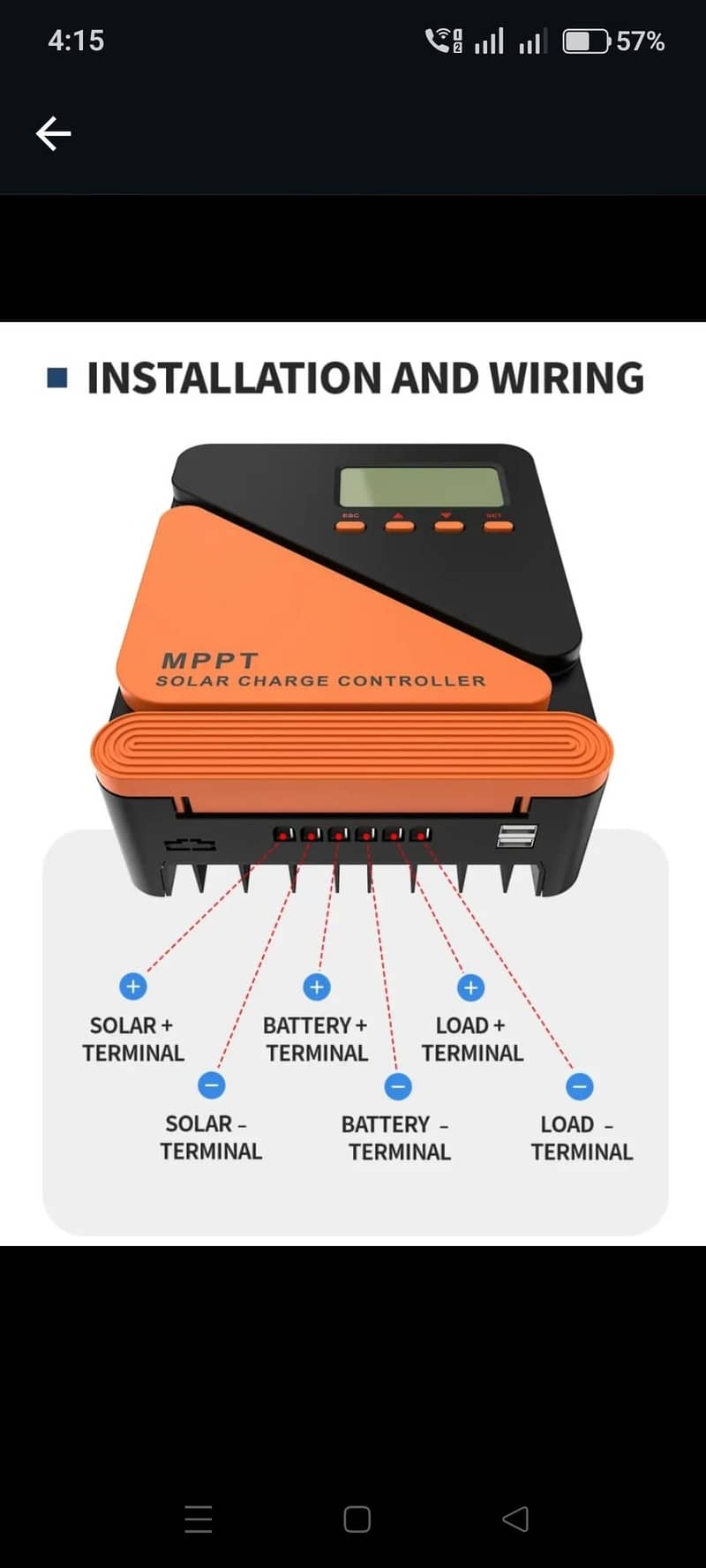 Mppt Solar Charge controller 3