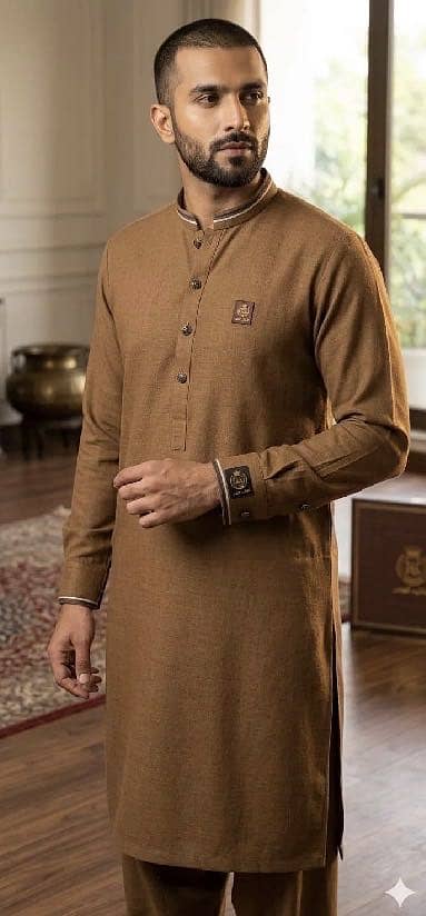 Men's Khaddar Unstitched Shalwar Kameez Fabric Summer Wear