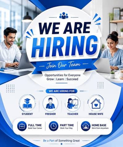 Job Opportunities for Male and Female