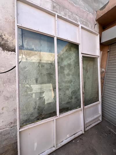 shop counters 2 and 2 doors and 4 racks for sale