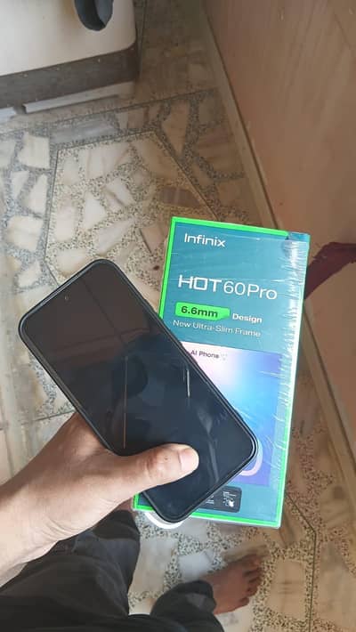 Infinix Hot 60 pro 10by10 open box pta approve