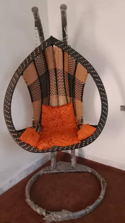swing chair double pipe