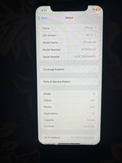 iPhone XR 64 gb argent sale