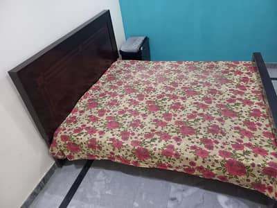 wooden Double Bed