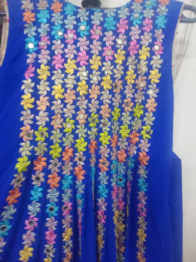 beautiful Eastern style frock perfect for Weddings for kids 10 to 12yo