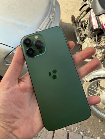 Apple iPhone 13 Pro Max, 256GB Factory Unlock / Alpine Green Color