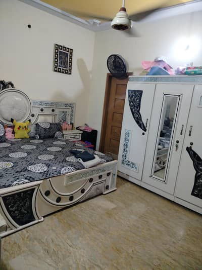 Renovated 3 bed drawing lounge ground floor portion for rent with car parking 24 hours water and electricity