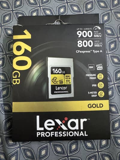 Lexar Gold 160GB CFexpress Type A box pack