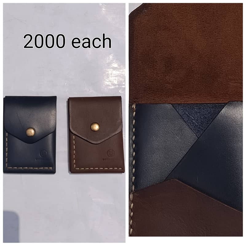 Leather men wallets 2