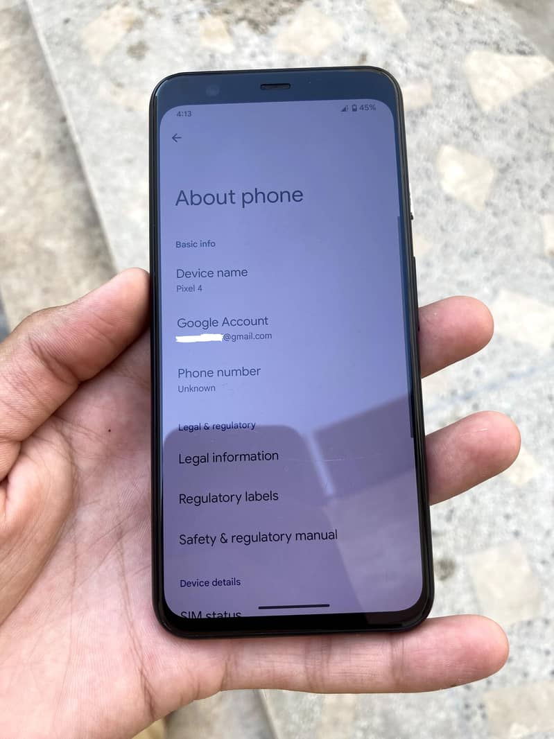 Google Pixel 4 White 9