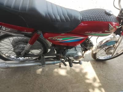 red bike