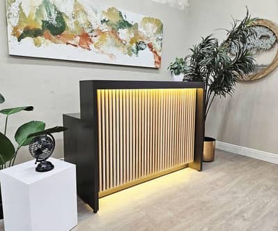 office reception counter| cash counter |front desk