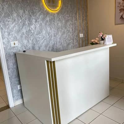 office reception counter| cash counter |front desk