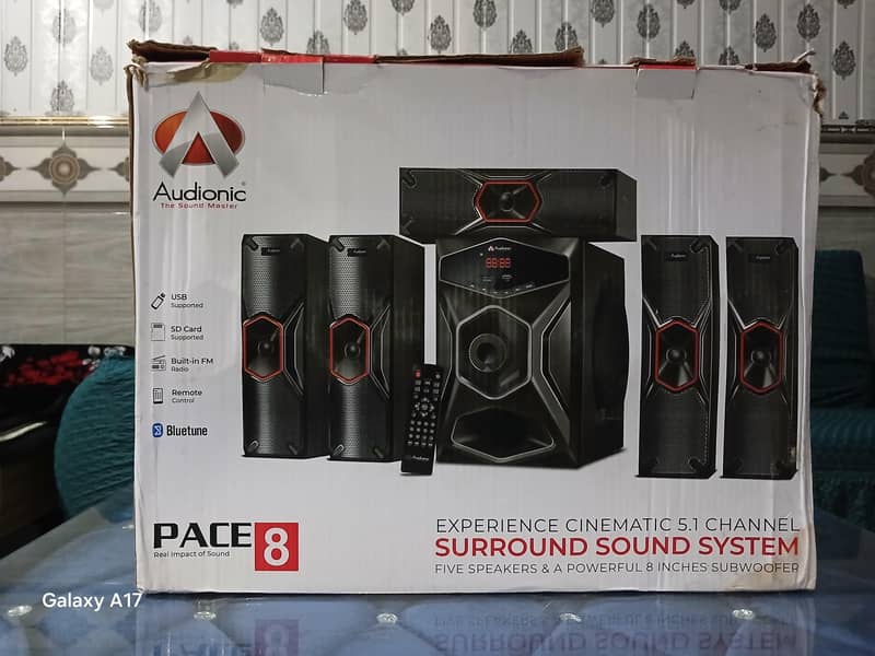 Audionic pace 8 new 6