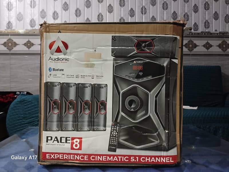 Audionic pace 8 new 7