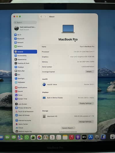 “MacBook Pro 16-inch i7 | 32GB RAM | 1TB SSD | Mint Condition”