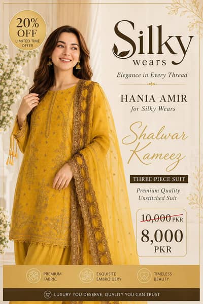 SILKY WEARS HANIA AMIR COLLECTION