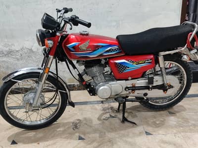 cg 125 red colour