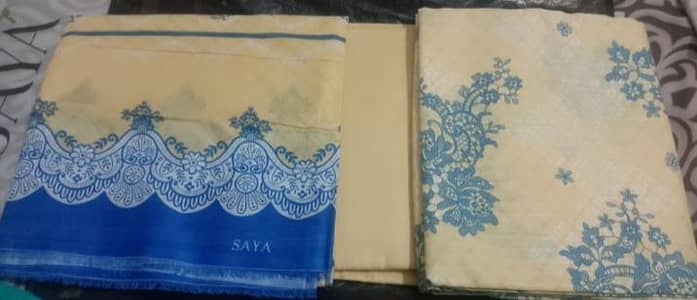 Saya Brand three piece lawn suit