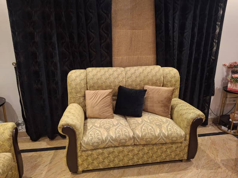 double sofa set 7