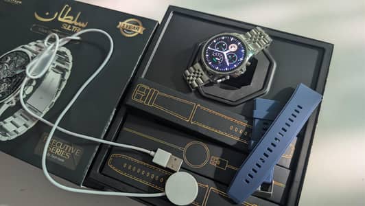 smart watch Tech hunk 1.43 Amoled steel
