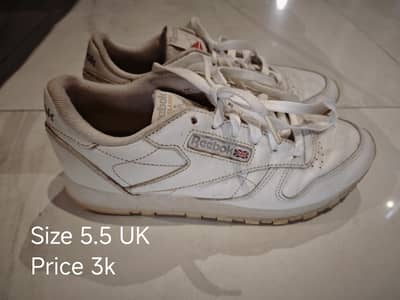 Adidas, Reebok and other sneakers